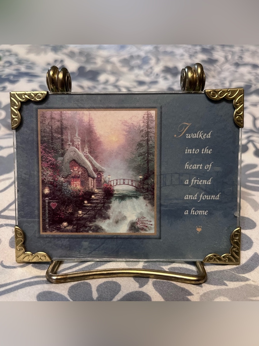 1999 Thomas Kincade “Friends”
Art Plaque